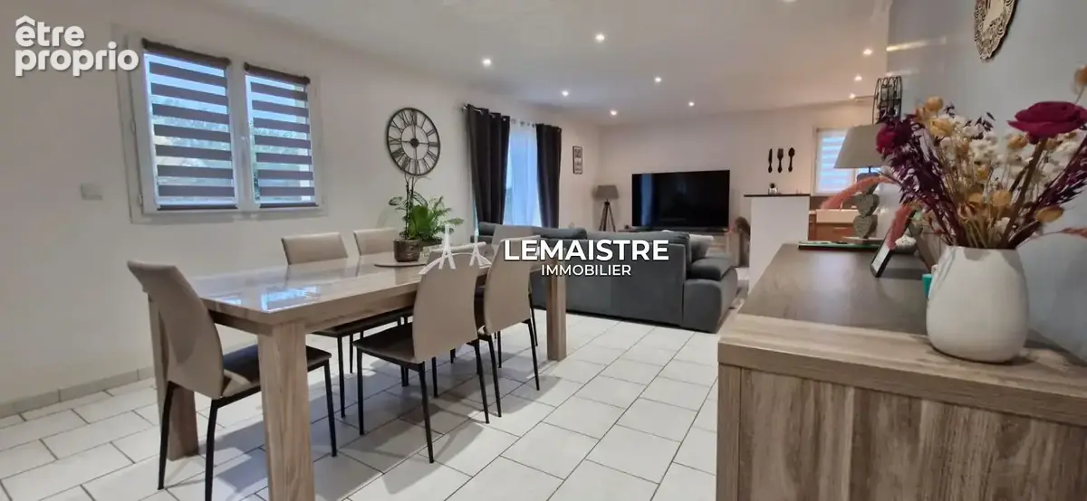 Maison de plain-pied à vendre - Proche Yvetot  - 90 m²  - 3 chambres - Terrain de 825 m² - photo 2