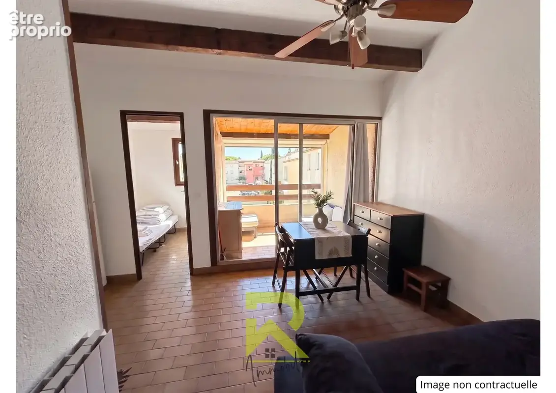 GRAU D'AGDE, studio cabine, parking, piscine à 400m de la plage - photo 6