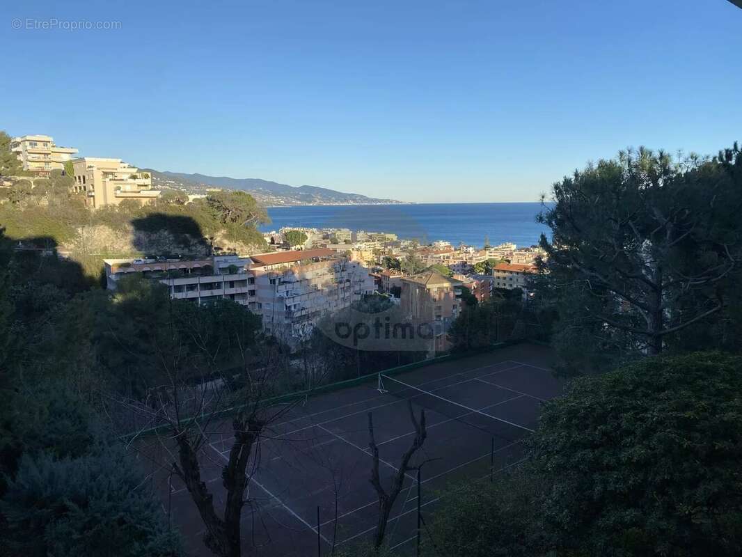Roquebrune 2 pièces 60m2 cap martin vue mer parking - photo 2