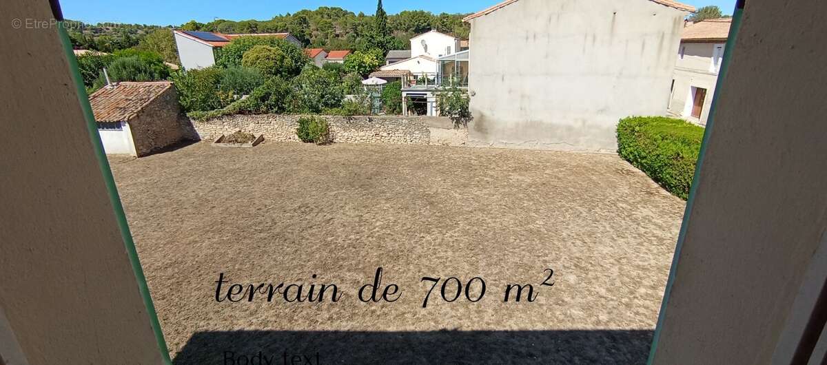 Maison à PUISSERGUIER