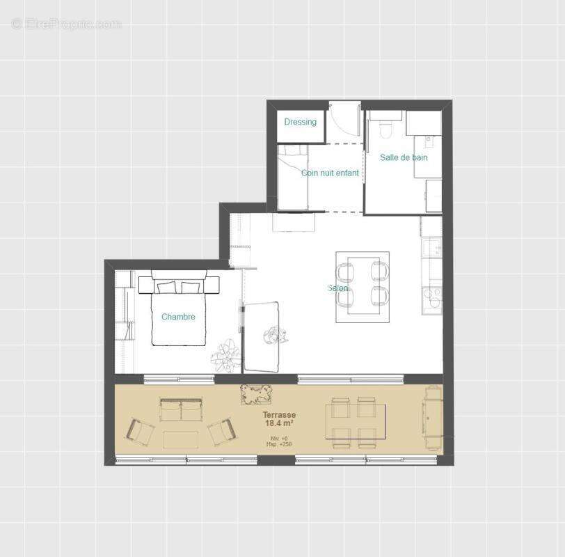 Appartement à CERVIONE