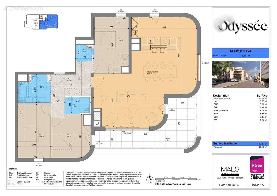 Appartement 128 m² à Le Touquet-Paris-Plage  - photo 4