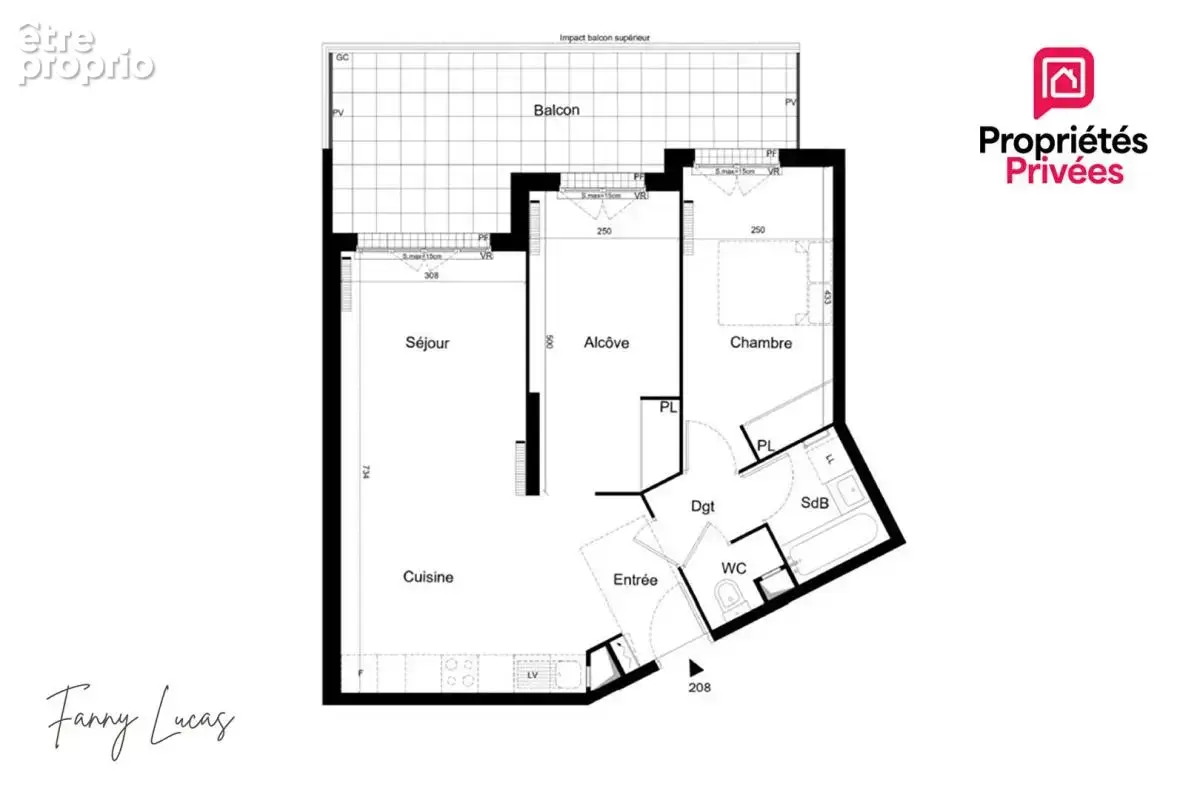Appartement montlhery - t2 alcôve de 60.84 m² avec terrasse - photo 4
