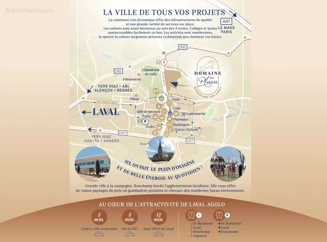 Terrain à BONCHAMP-LES-LAVAL