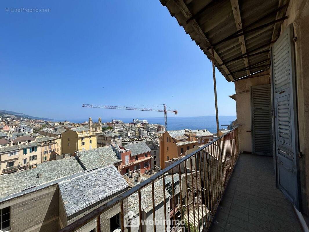 Vue splendide depuis le balcon - Appartement à SAN-MARTINO-DI-LOTA