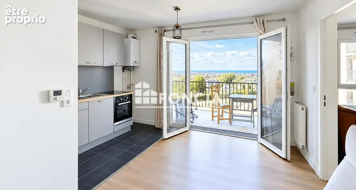 Trouville-sur-Mer, à vendre appartement 38.63 m2 vue mer - photo 4