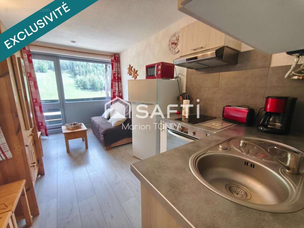 Appartement 23 m² à Villarodin-Bourget  - photo 3