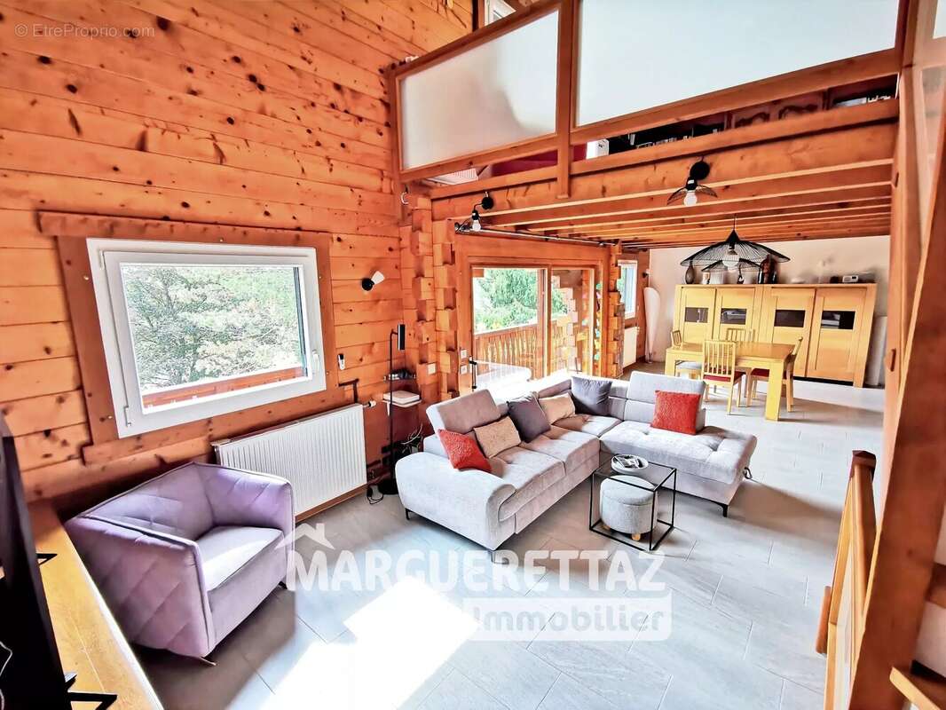 Chalet - vue dégagée - calme - 164 m² habitables - 2705 m² de terrain clôturé - Cœur de Boëge ! - photo 20