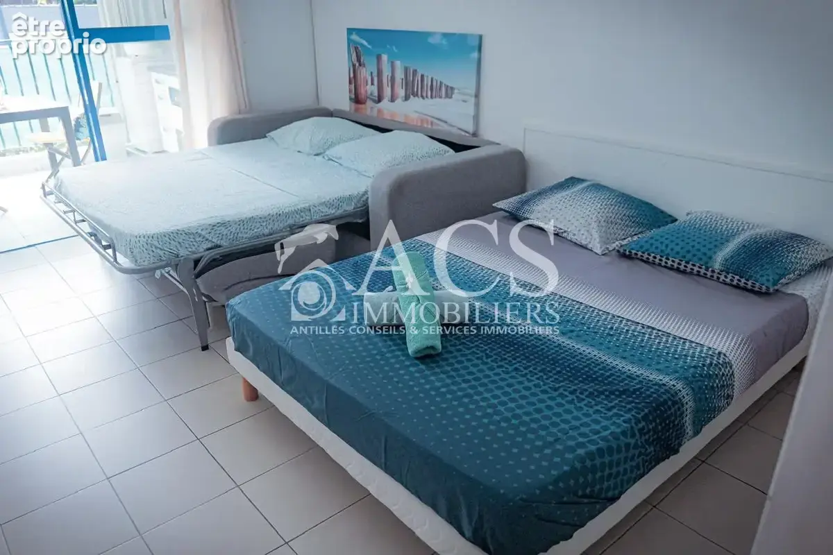 Studio vue mer et Rocher du Diamant, à 50m de la plage - photo 10
