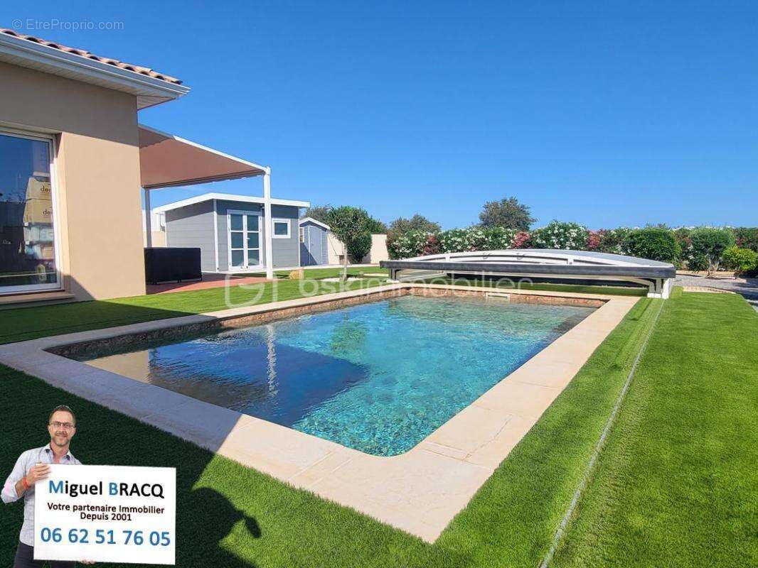 Villa F5 de standing avec vue mer et campagne sur les hauteurs de Vendres 34350 - photo 16