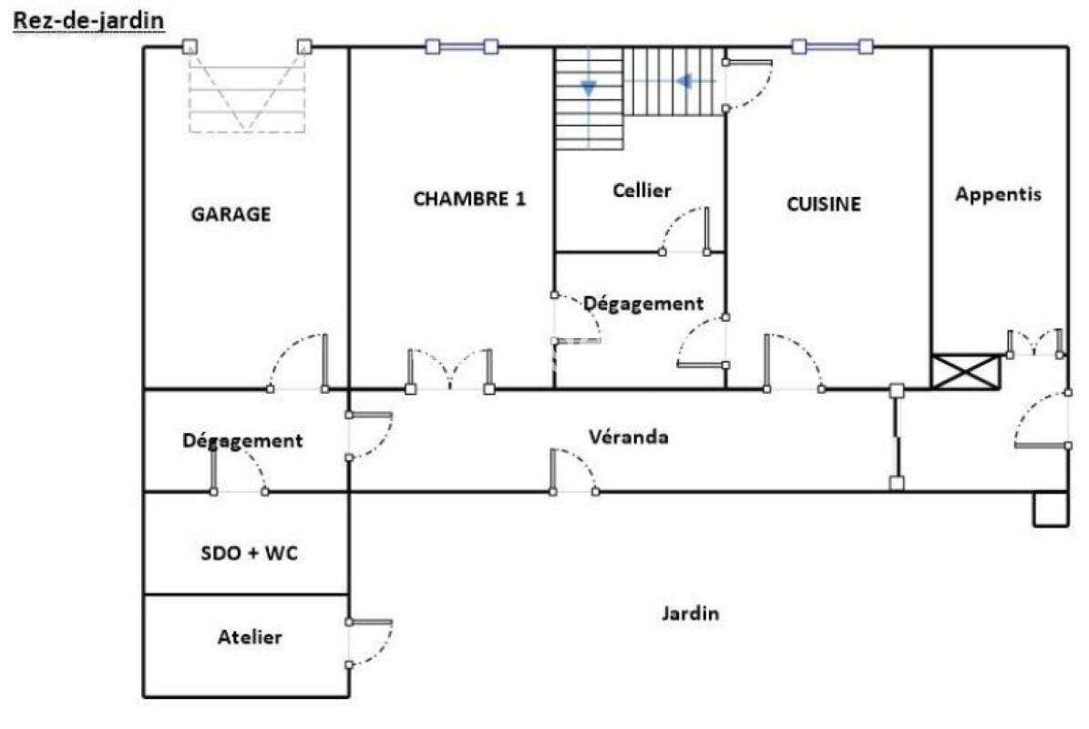 Maison de bourg en pierre 4 chambres - photo 17