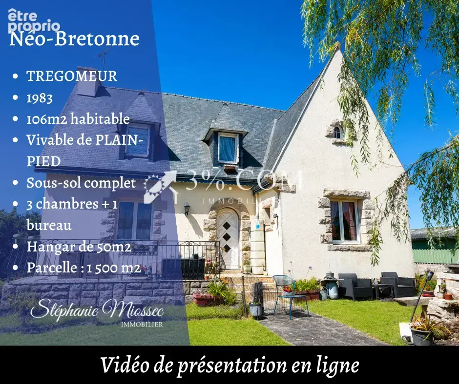 Maison à TREGOMEUR