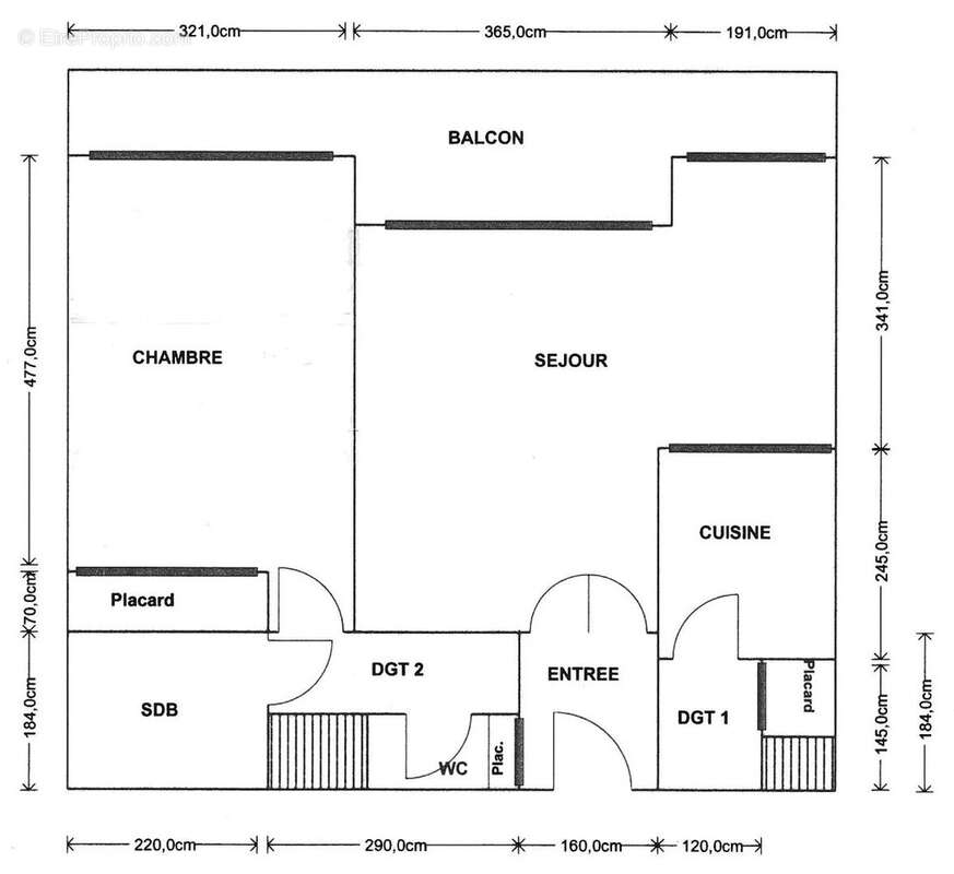 Appartement à MENTON