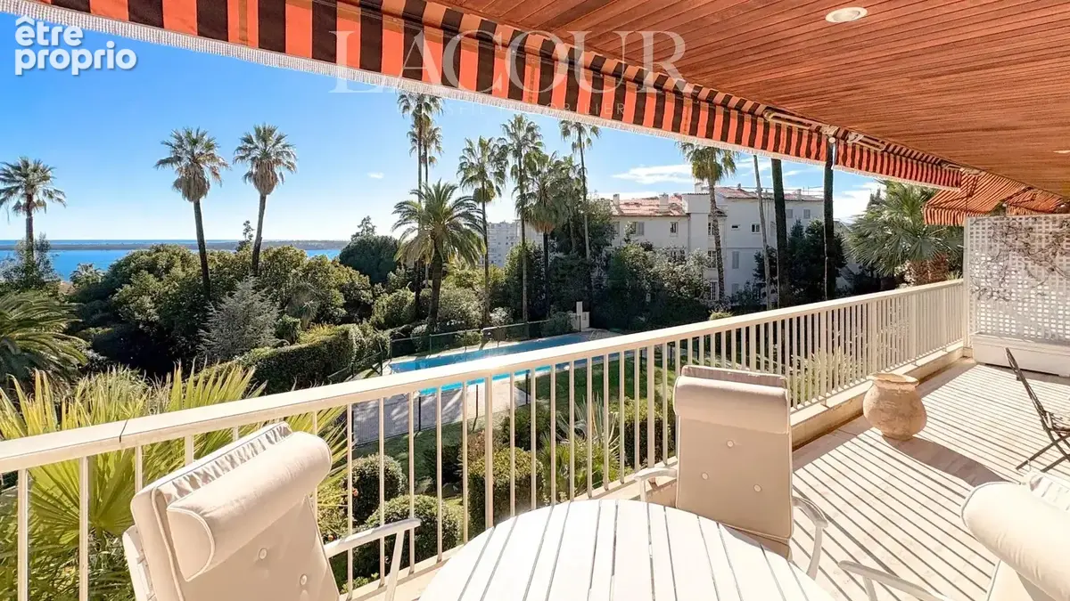 Appartement 3 pièces - vue mer - cannes californie - photo 2
