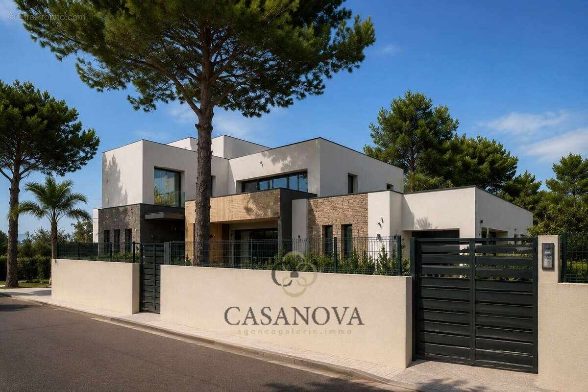 Villa contemporaine 357 m² avec piscine et vues dégagées Saint-Clément-de-Rivière - photo 9