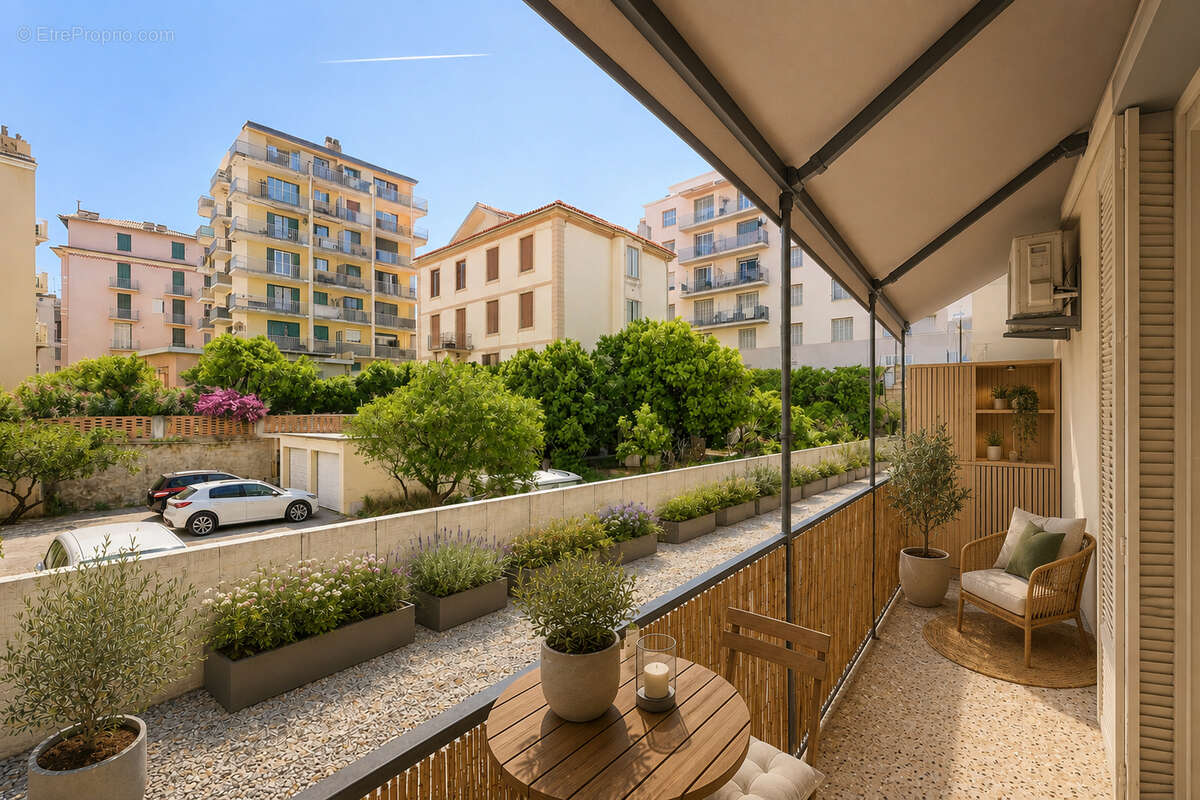 Appartement T3 lumineux avec terrasses - entrée centre-ville ? potentiel + aides ORELI (double vitrage & clim) - photo 8