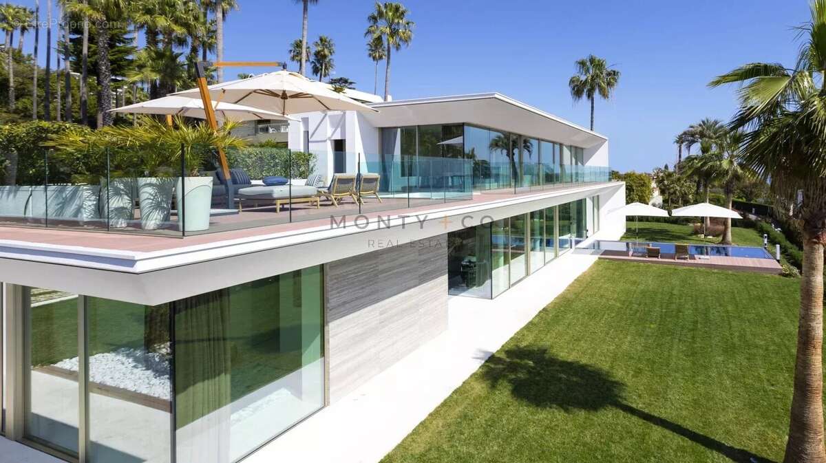 Vente villa contemporaine 6 chambres vue mer Cannes Californie - photo 16