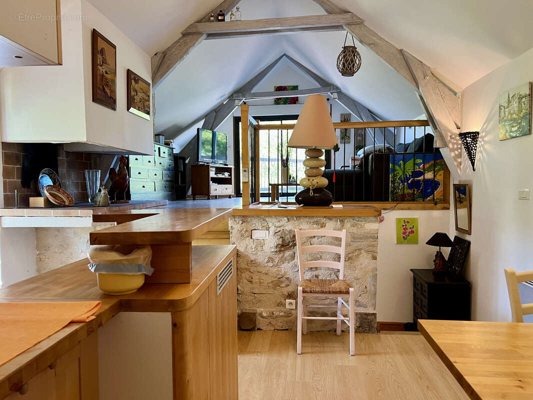 Ensemble immobilier - Maisons, garage, grange et piscine - photo 9