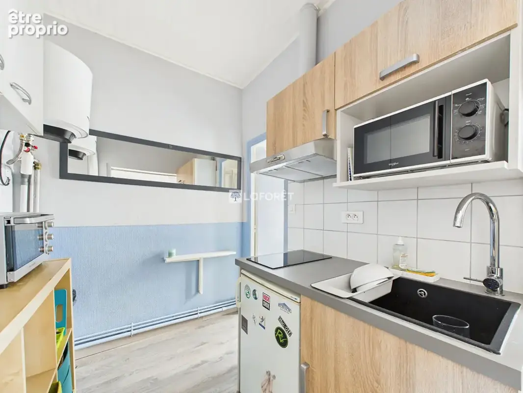 Appartement Quimper 1 pièce(s) 19 m2 - photo 2