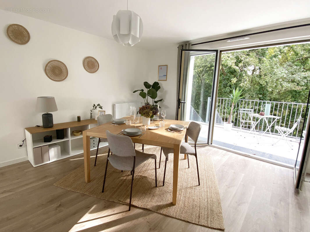 Saint herblain - chézine - maison neuve t4 en copropriété avec jardin privatif - photo 2