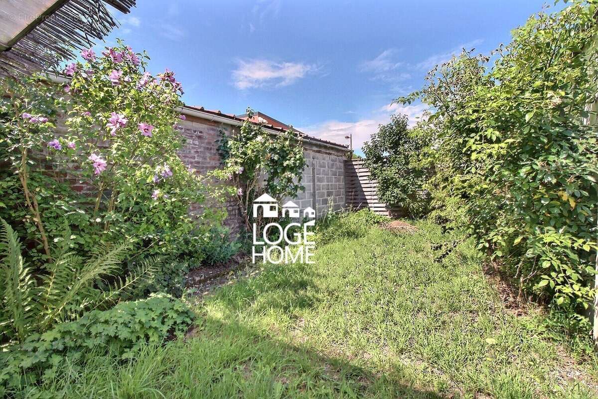 Jardin - Maison à COURCELLES-LES-LENS