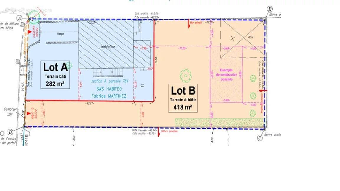 Terrain à BOIS-LE-ROI