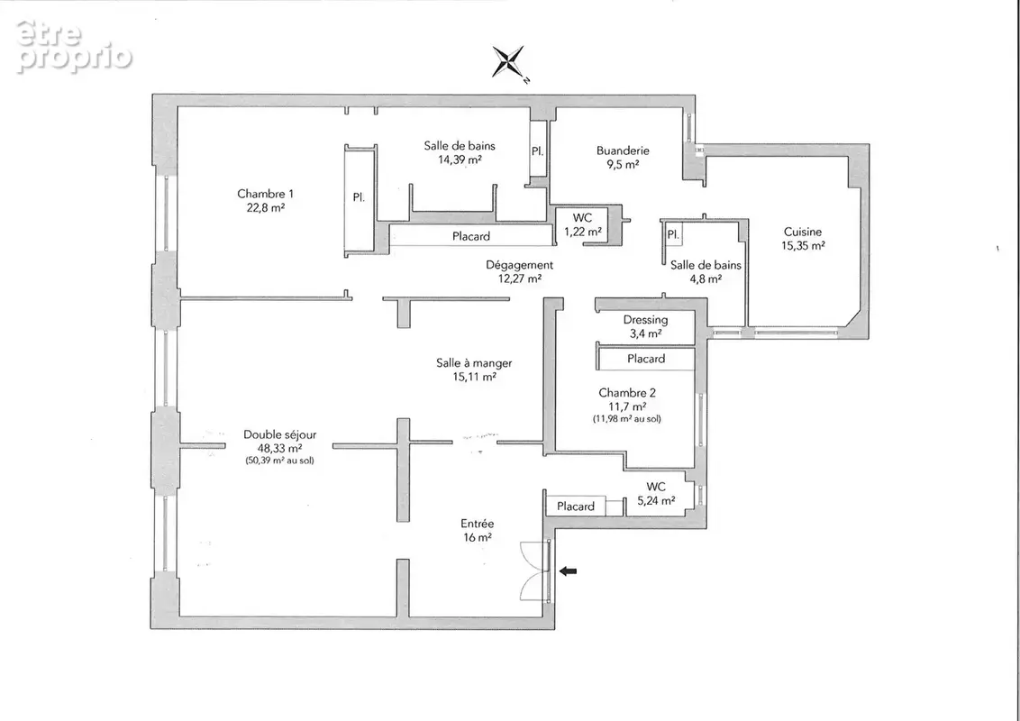 ECOLE MILITAIRE appartement familial 180 m² - photo 2