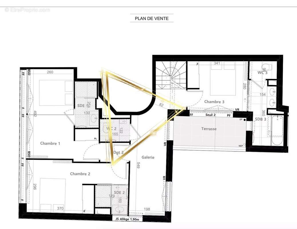 Appartement à PARIS-14E