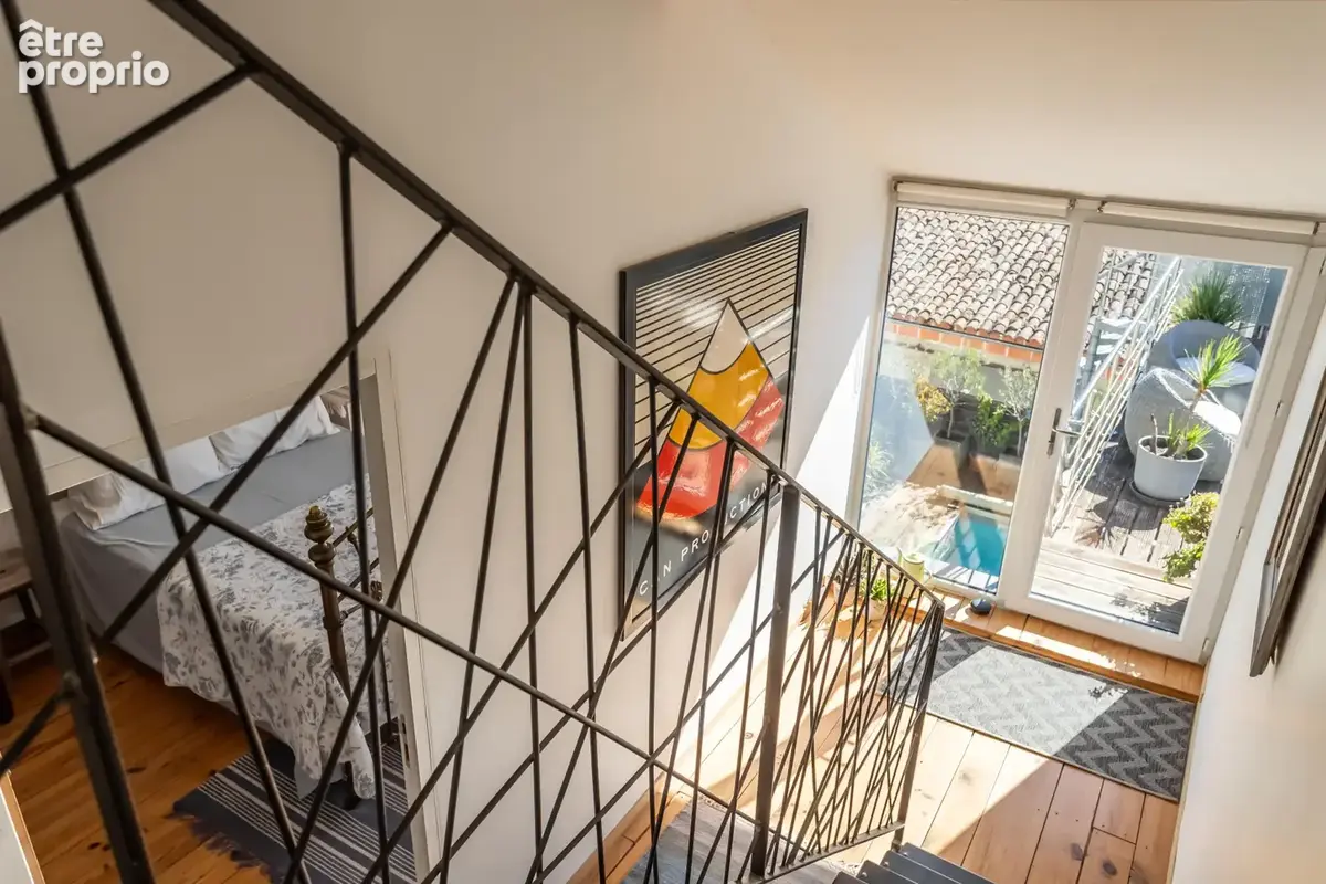 Maison de village avec jardin, piscine, garage et atelier - photo 47