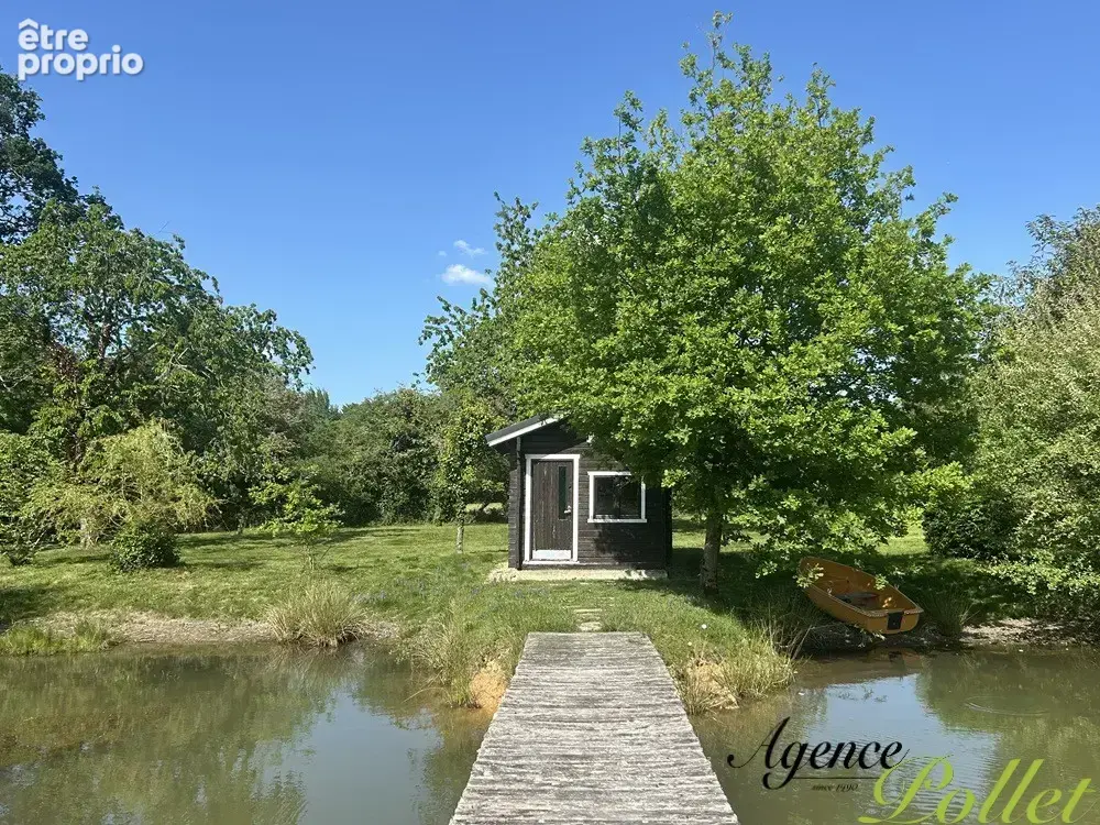 Propriété 4,7 ha avec étang : maison fin XIXème, dépendance, cave, prairie - photo 16