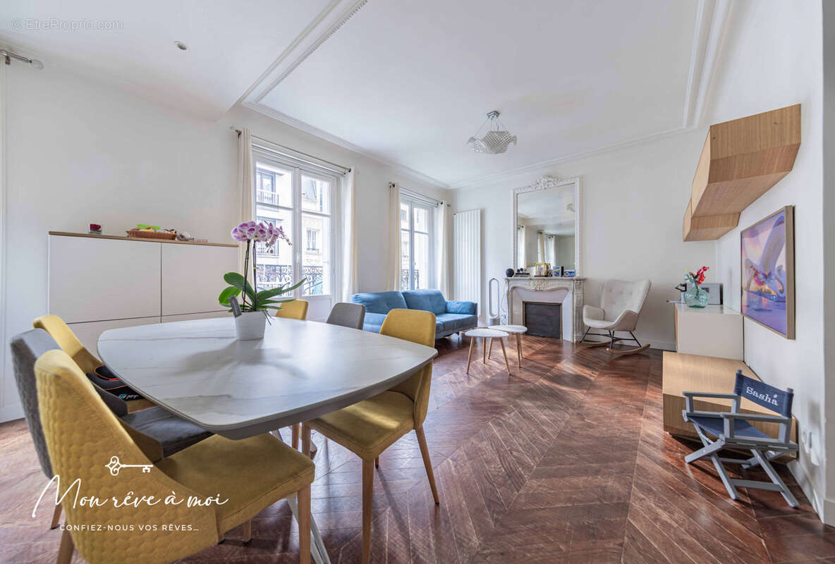 Appartement familial de 5 pièces de 101m2 lumineux et en parfait état avec balcon - photo 4