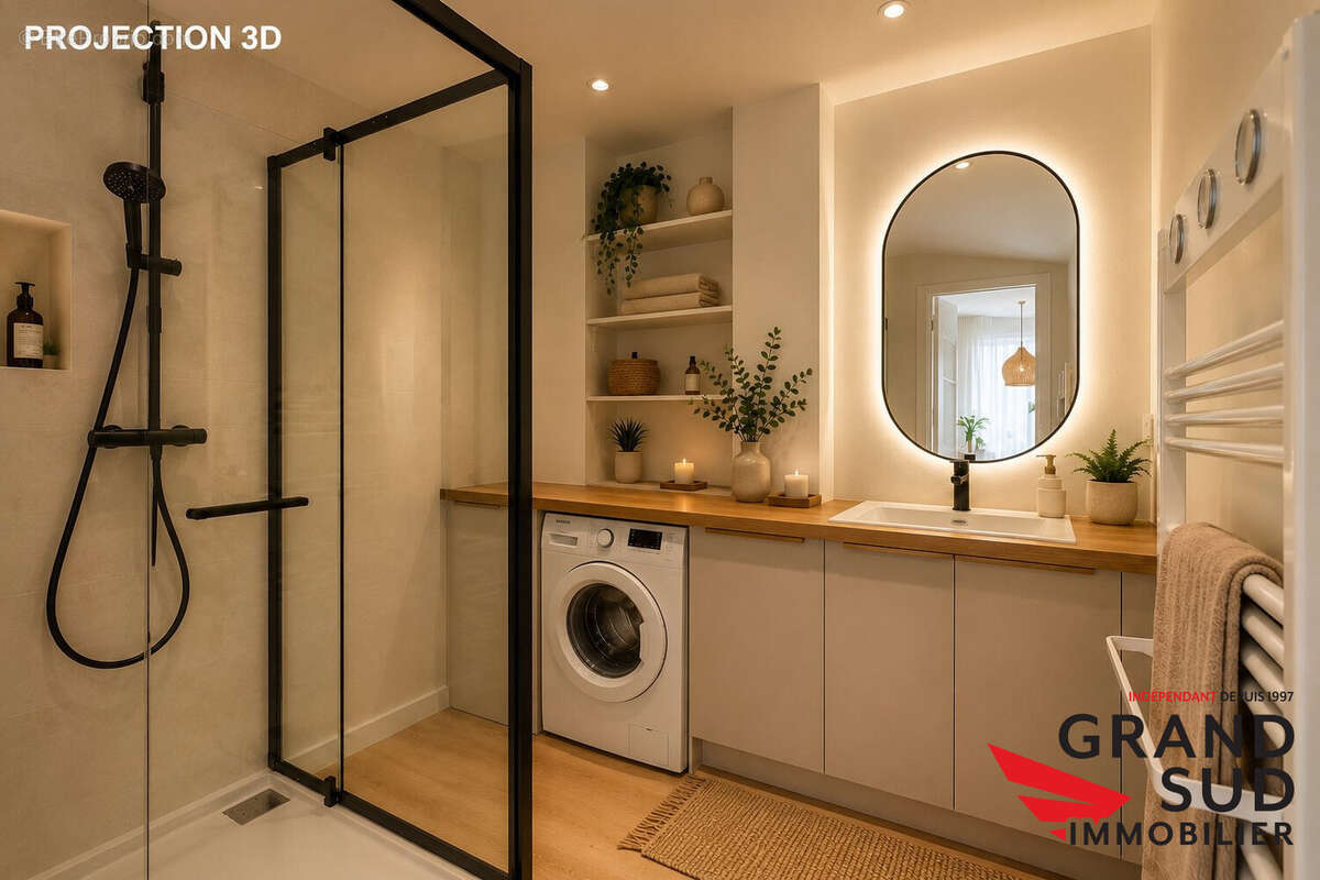 Appartement 63 m² à Bordeaux  - photo 2