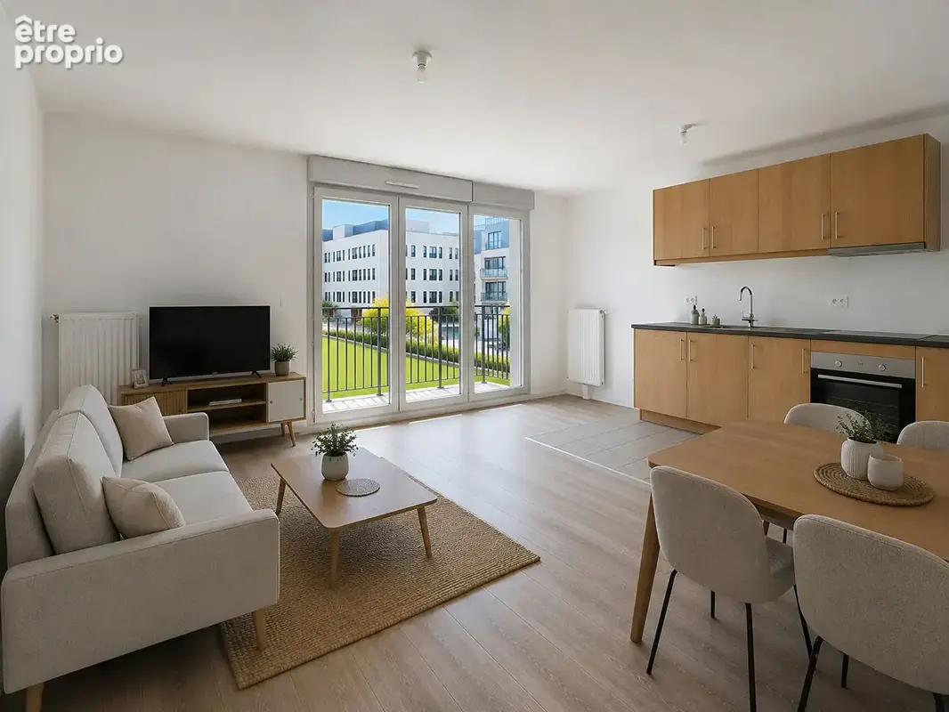 À vendre reims clairmarais superbe t2 avec balcon - photo 2