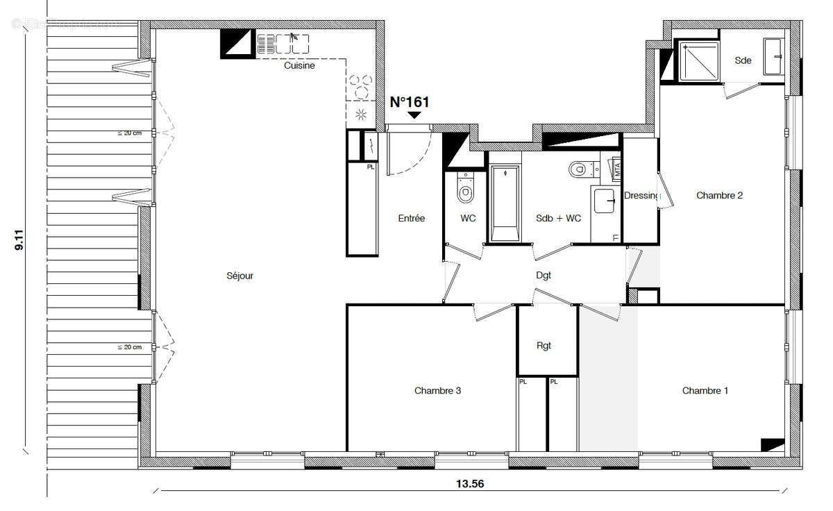 Appartement à TOULOUSE