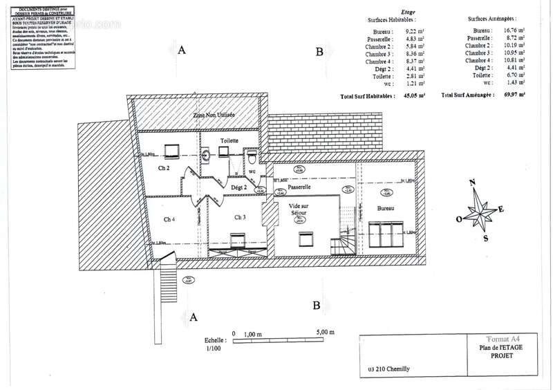 Maison à rénover avec atelier, grange et dépendances – Chemilly (03) - photo 7