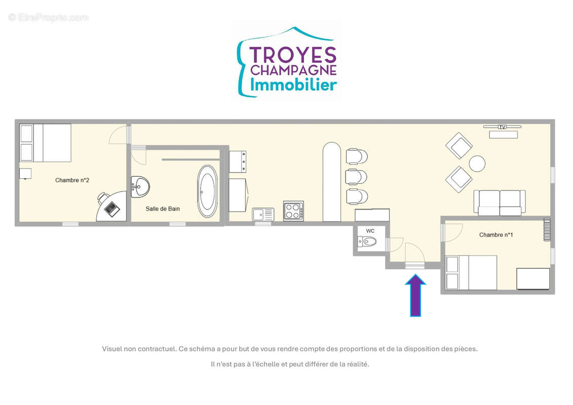 Appartement à TROYES