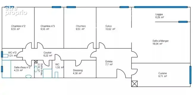 Appartement T4/5 avec CAVE et Place de parking privative - photo 11