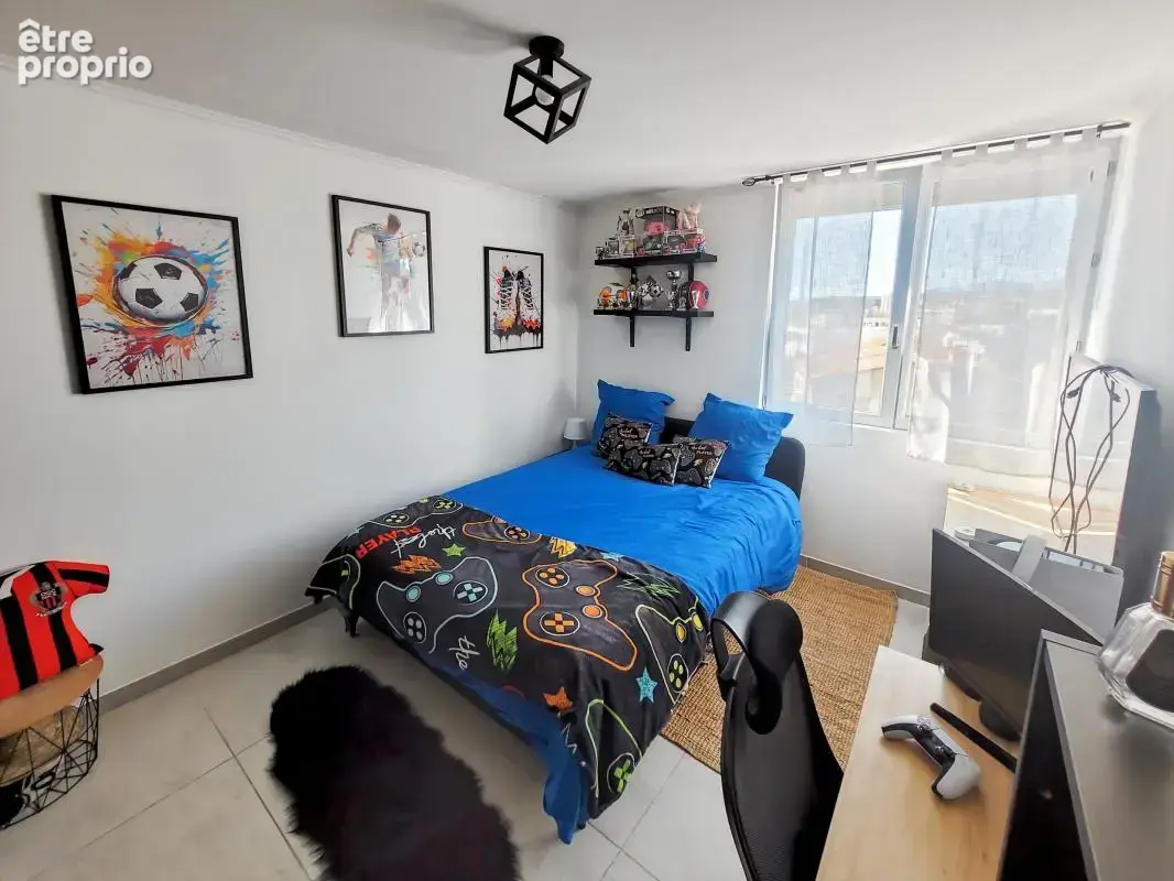 NICE Ouest Caucade 4P 83m² vue mer loggia parking cave - photo 7