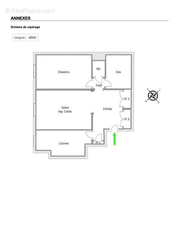 Appartement à PARIS-16E