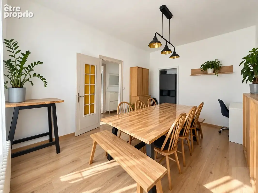 Rosieres-en-santerre - maison mitoyenne - 2 chambres - cave - terrasse - jardin - dependances - photo 2