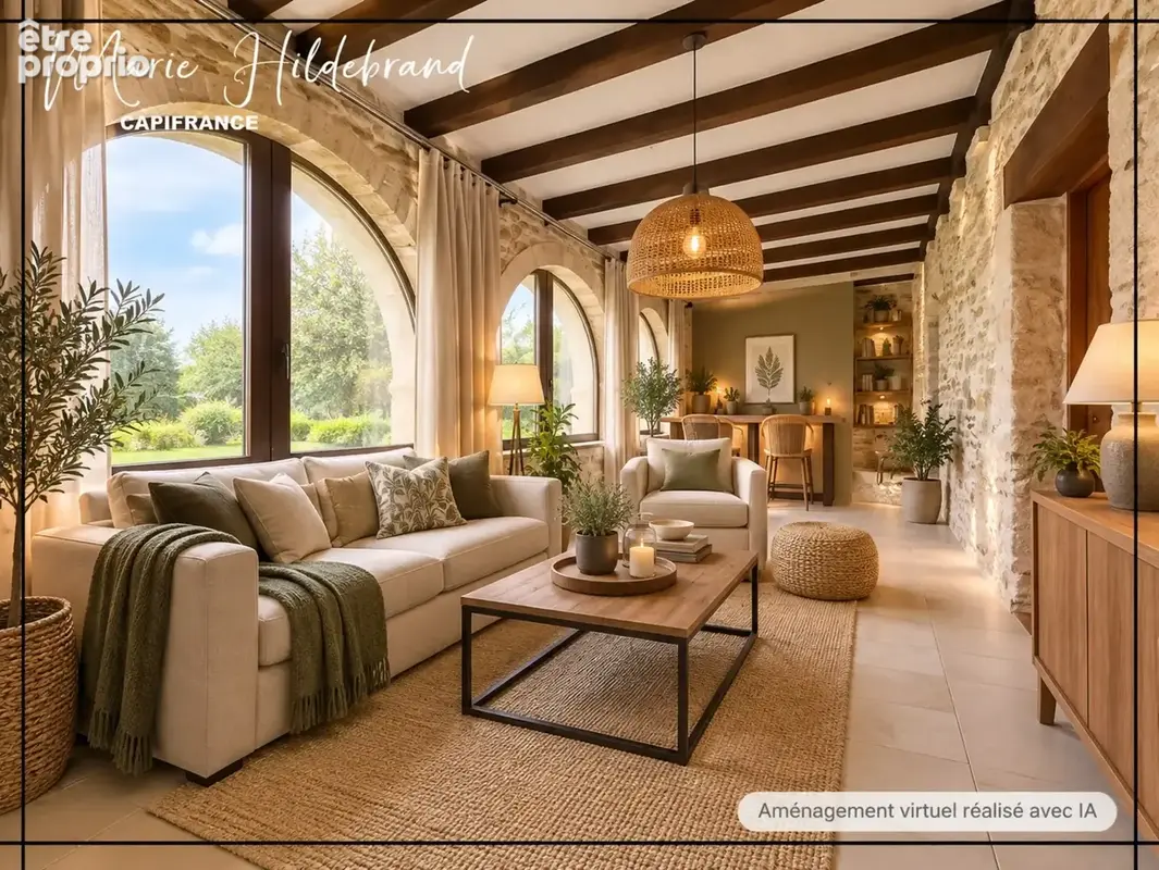 Maison en pierre familiale de 245m² - jardin de + de 1600m² - 4 chambres - photo 17