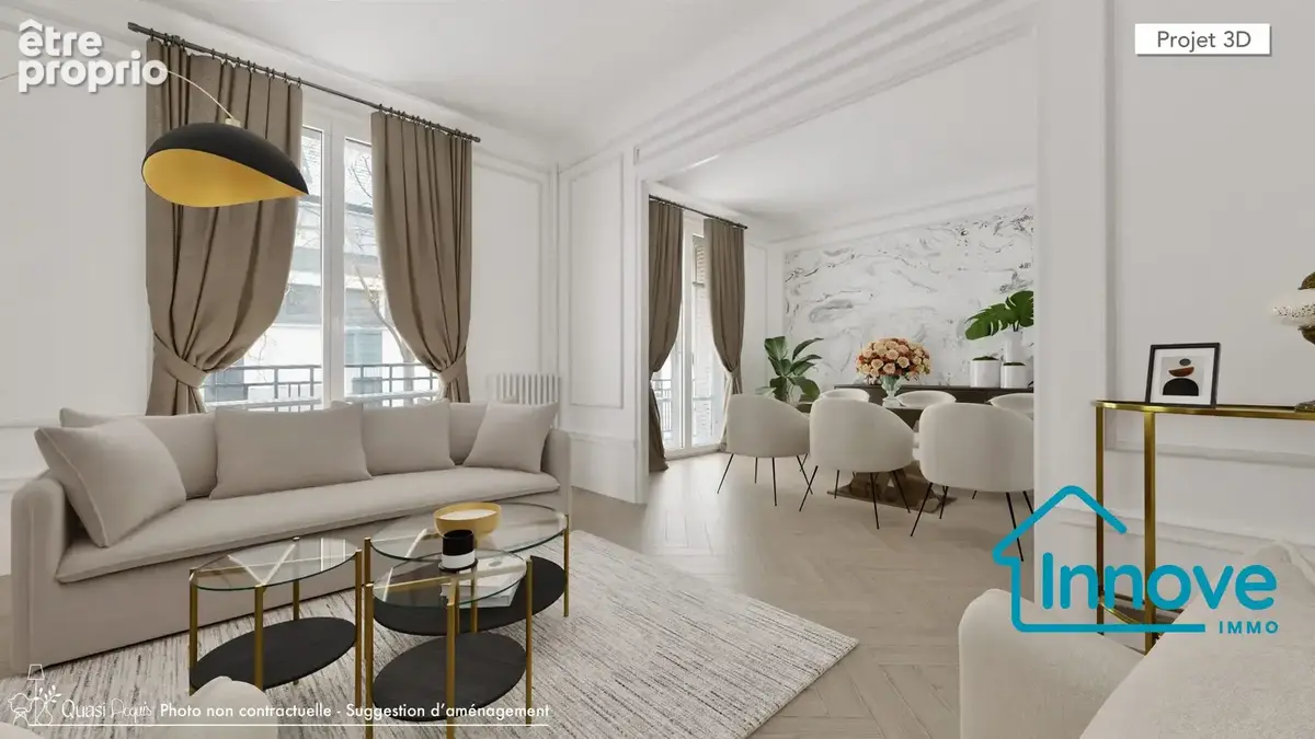 Appartement à PARIS-15E