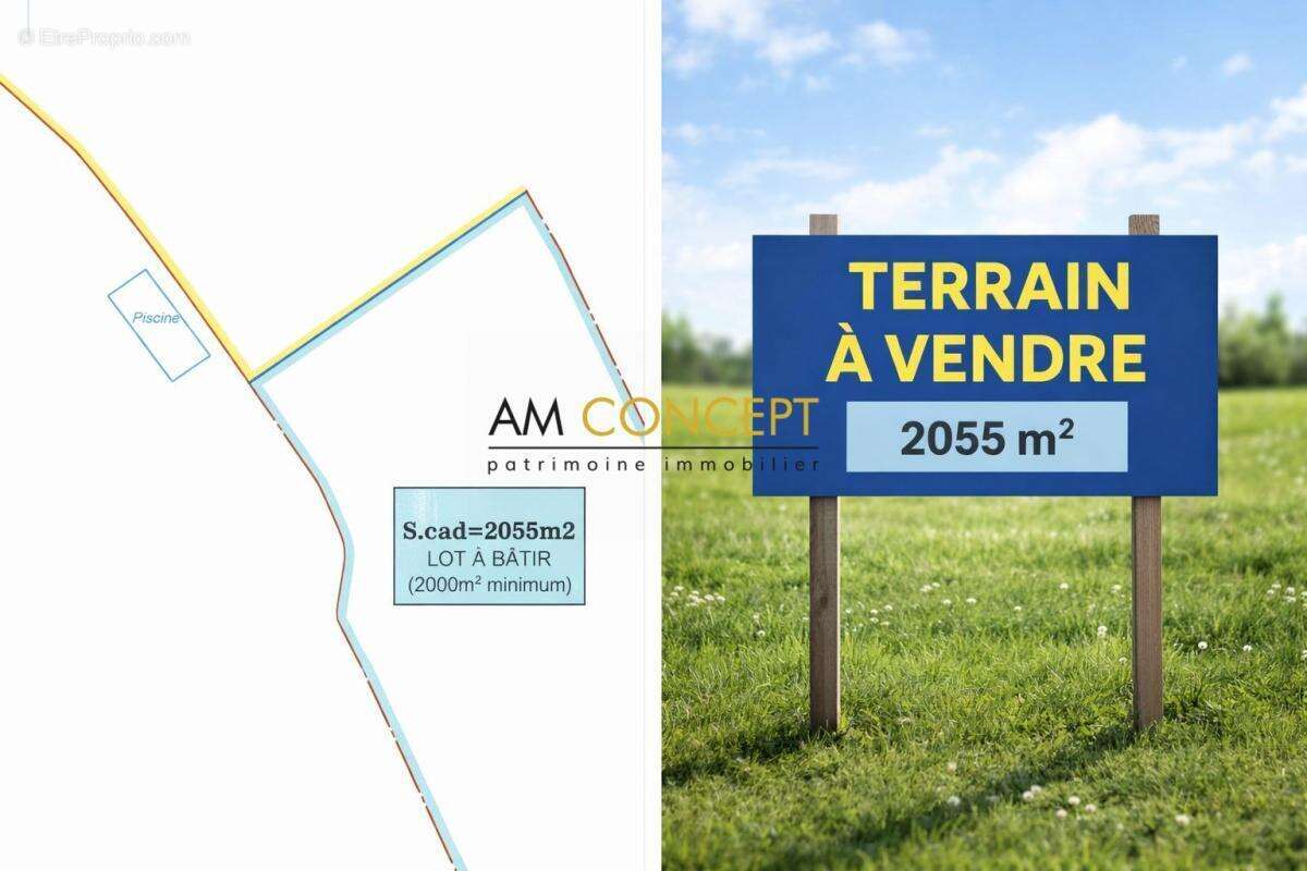 Terrain à CONTES
