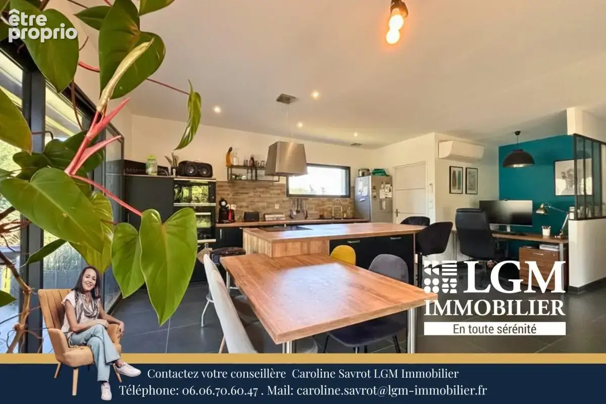 CEPET 31620 - Maison individuelle contemporaine de plain-pied d'environ 92 m² – 2019 – Piscine – Terrain 1 250 m² - photo 2