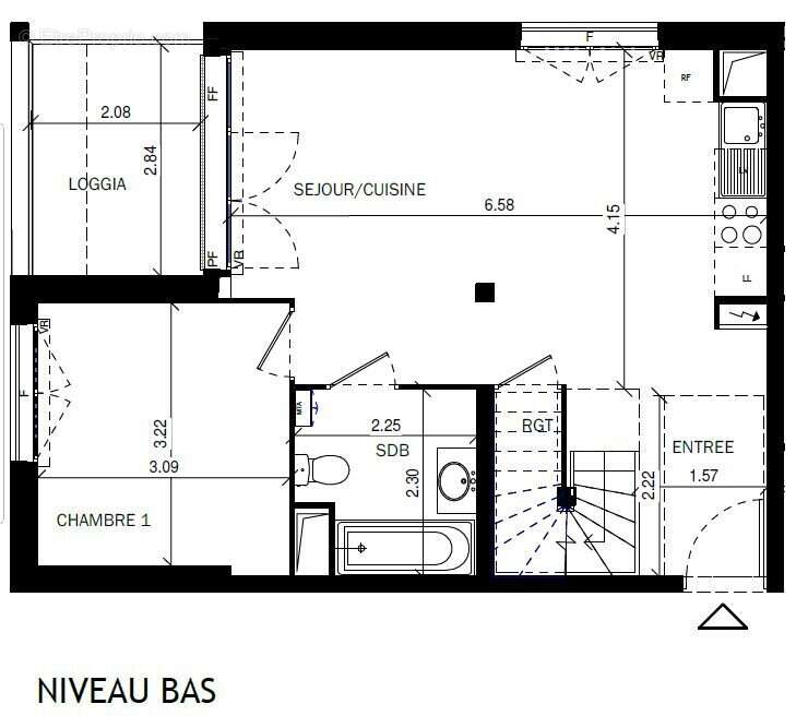 Appartement à BORDEAUX