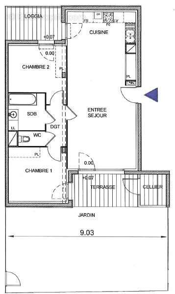 Appartement à TOULOUSE