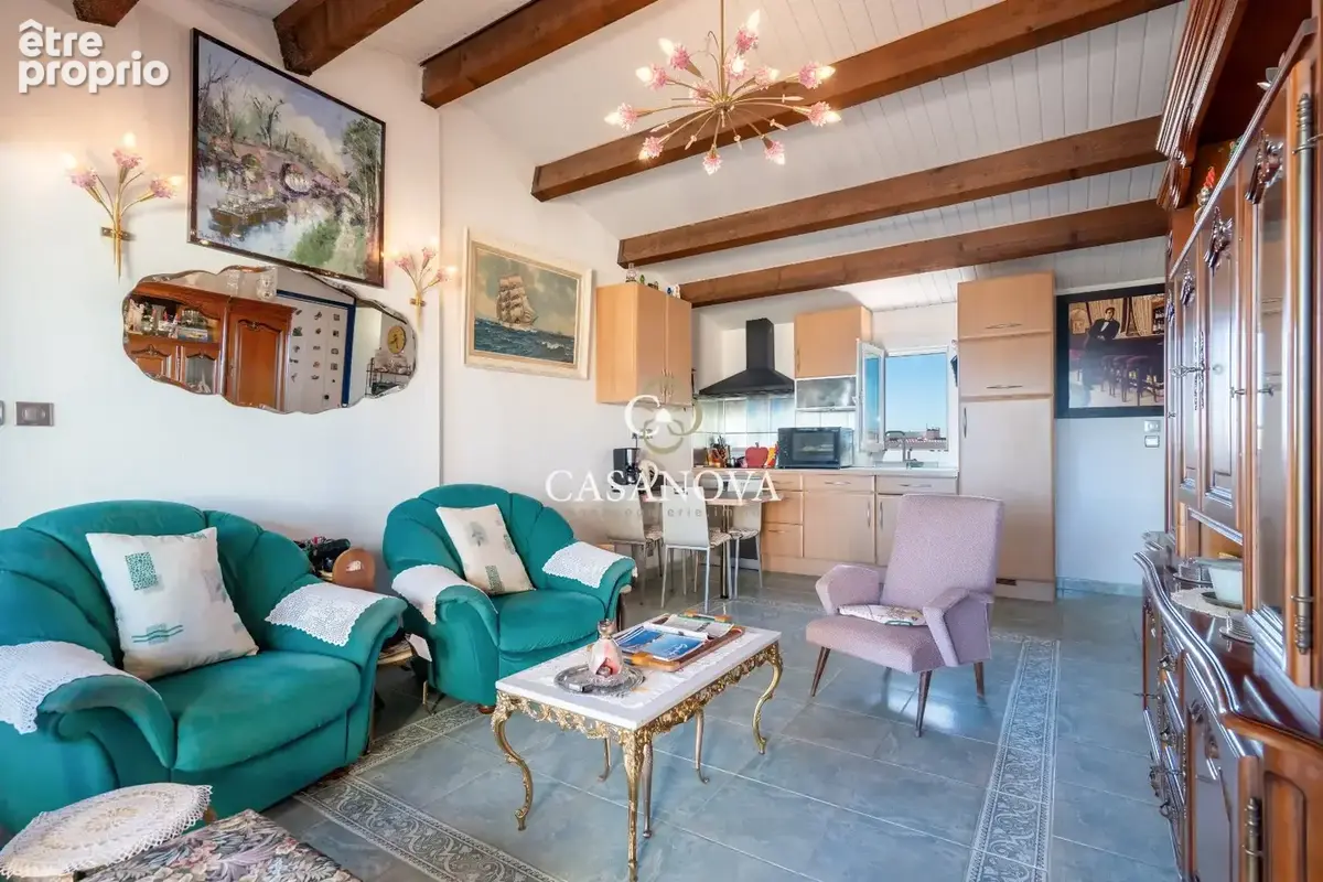 Appartement Front de mer avec vue mer - 96 m2 - Terrasse- Parking - photo 7