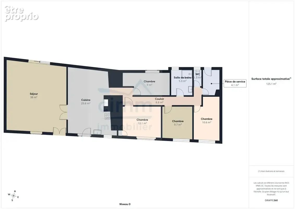 Longère en pierre de 111 m² sur un terrain de 7312 m² - photo 2