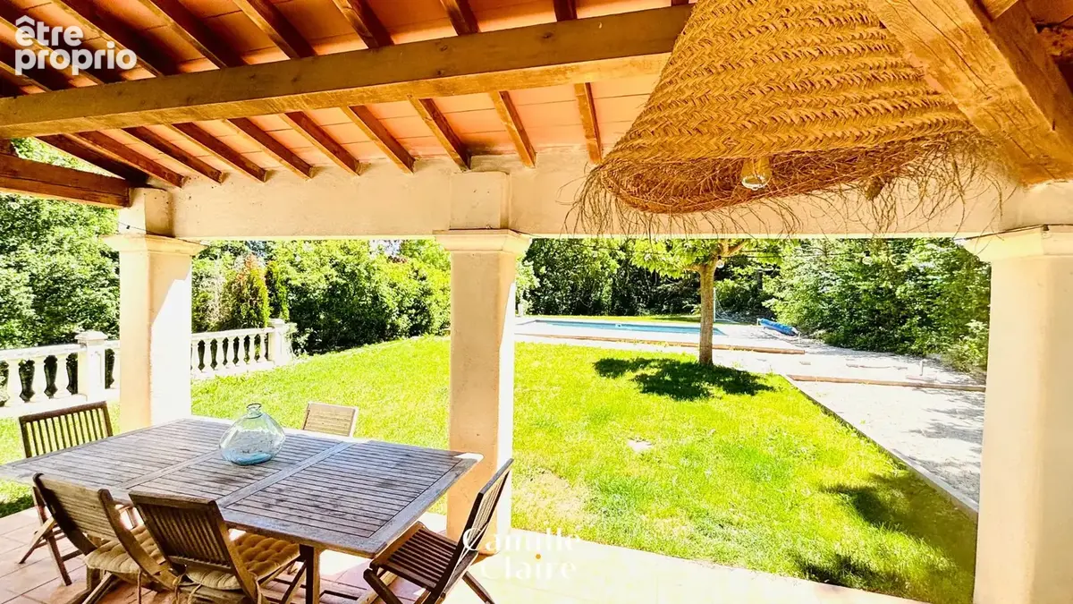 Bastide T5 sur  Puyricard avec Terrain de 2000 m2, au calme absolu, avec une  Piscine, proche éguilles village - photo 2