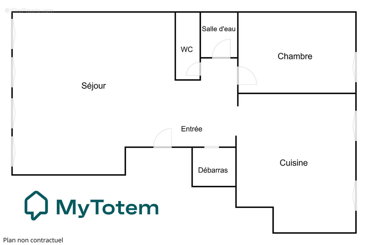 Appartement à PARIS-18E